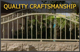 Free Estimates for Custom Wrought Iron Fences/Gates